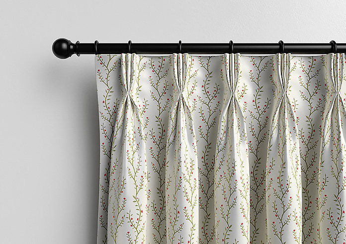 Boughton Faux Silk, Ruby - Made to Measure Curtains - Image 11